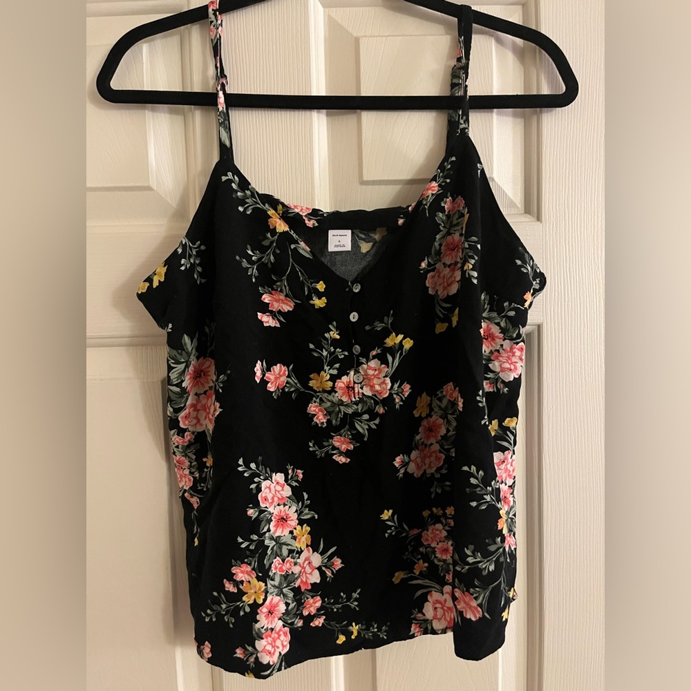 Old Navy Floral Tank Top